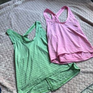 2 Zyia split back tank top xl